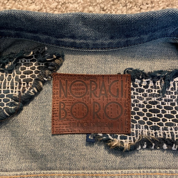 Studio D'Artisan "Noragi Boro" Selvedge Type 1 Jacket (size 42) - Picture 4 of 10